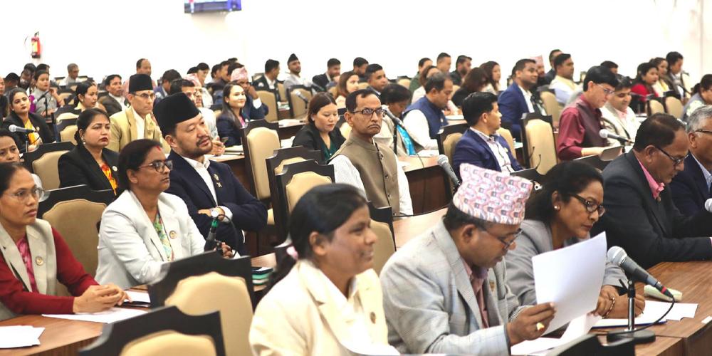 यसवर्ष मलको अभाव हुन नदिन सांसदद्वारा सरकारको ध्यानाकर्षण
